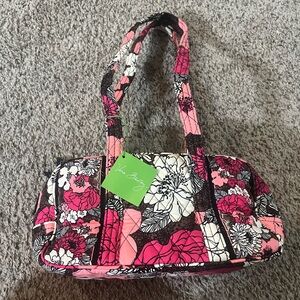 VERA BRADLEY RETIRED MOCHA ROUGE- 100 Handbag from Fall 2011 Collection- NWT